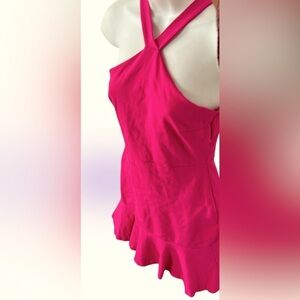 Marciano hot pink party dress Sz S